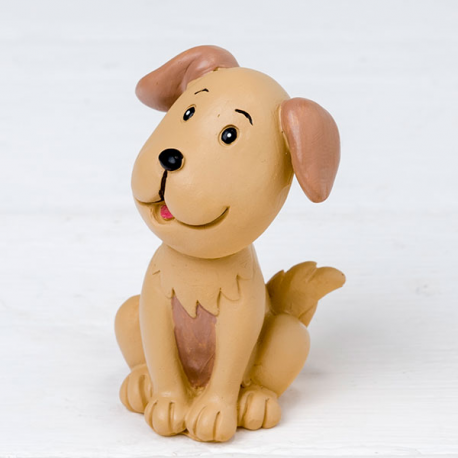 CAKE TOPPER CAGNOLINO 7cm