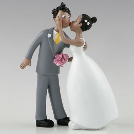 CAKE TOPPER SPOSI BACIO 22cm