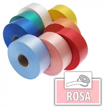 BOBINA NASTRO ROSA 100mt x 5cm