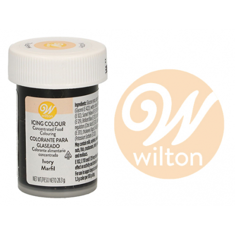 COLORANTE alimentare GEL AVORIO 28gr WILTON