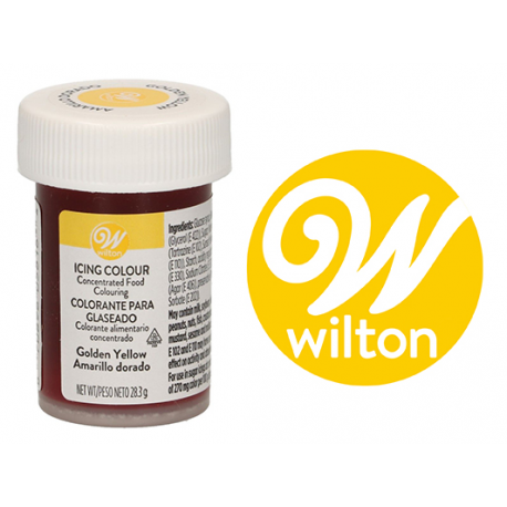 COLORANTE alimentare GEL GIALLO ORO 28gr WILTON