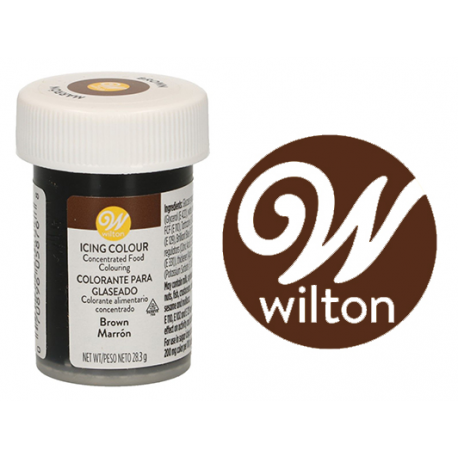 COLORANTE alimentare GEL MARRONE 28gr WILTON