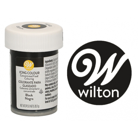 COLORANTE alimentare GEL NERO 28gr WILTON