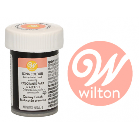 COLORANTE alimentare GEL ROSA PESCA 28gr WILTON
