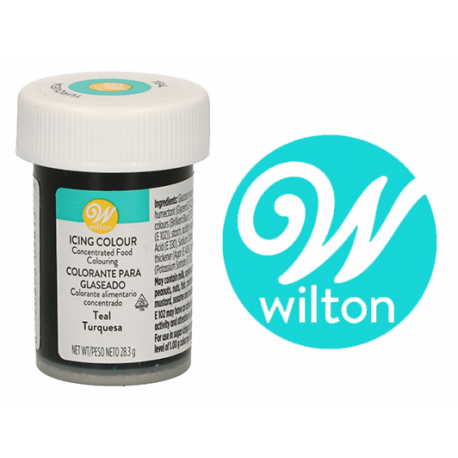 COLORANTE alimentare GEL TURCHESE 28gr WILTON