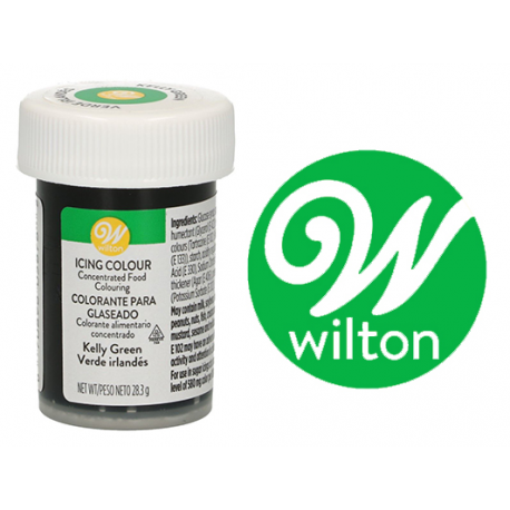 COLORANTE alimentare GEL VERDE 28gr WILTON