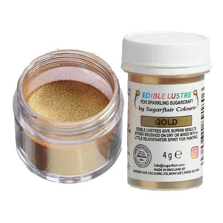 COLORANTE alimentare SUGARFLAIR ORO SPLENDENTE 4g