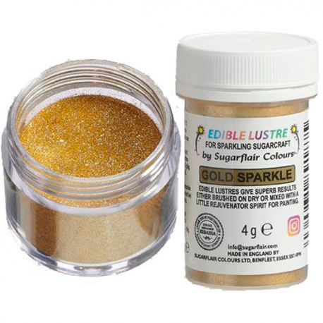 COLORANTE alimentare SUGARFLAIR ORO SPARKLE 4g