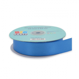 NASTRO DOPPIO RASO 25 mm x 50 mt - BLU NAVY