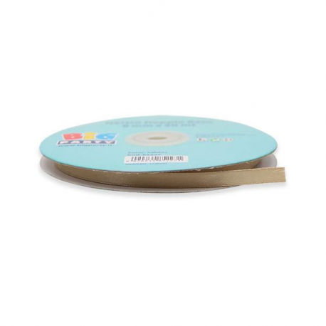 NASTRO DOPPIO RASO 6 mm x 50 mt - SABBIA