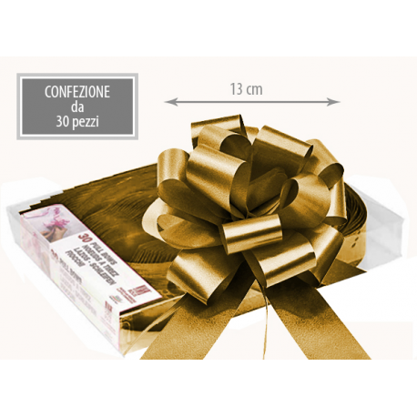 NASTRO STRIP ORO METAL PZ.30