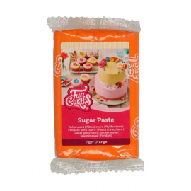 PASTA DI ZUCCHERO FunCakes ARANCIO 250gr