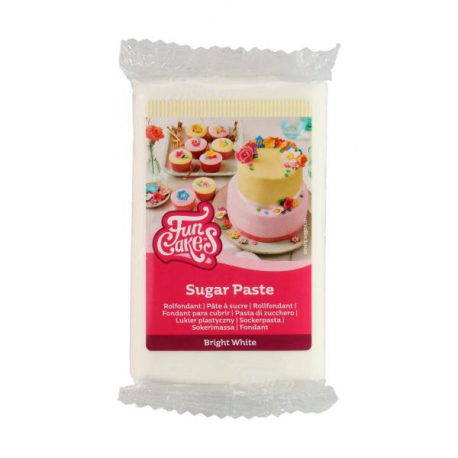 PASTA DI ZUCCHERO FunCakes BIANCA 250gr