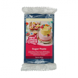 PASTA DI ZUCCHERO FunCakes BLU SCURO 250gr