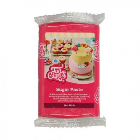 PASTA DI ZUCCHERO FunCakes FUCSIA 250gr