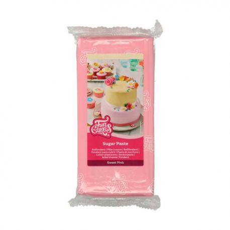 PASTA DI ZUCCHERO FunCakes ROSA 1 Kg
