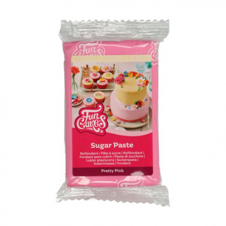 PASTA DI ZUCCHERO FunCakes ROSA PRINCIPESSA 250gr