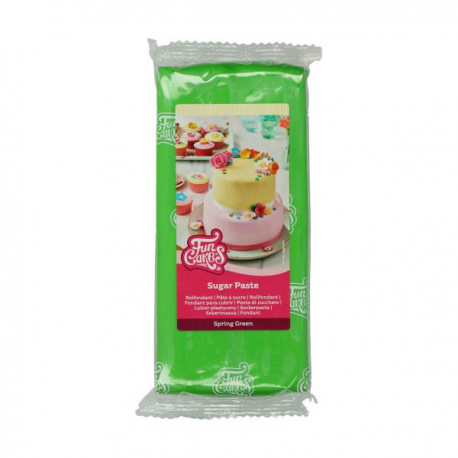 PASTA DI ZUCCHERO FunCakes VERDE 1 Kg