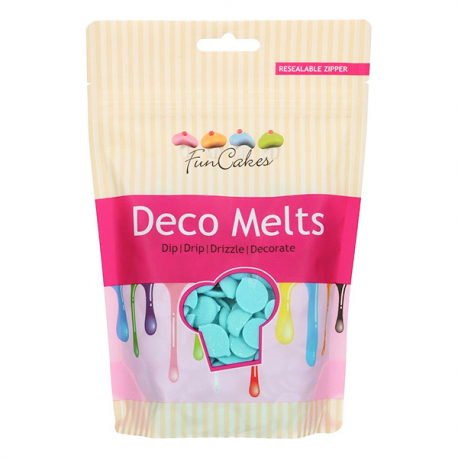 FUNCAKES DECO MELTS AZZURRI 250gr