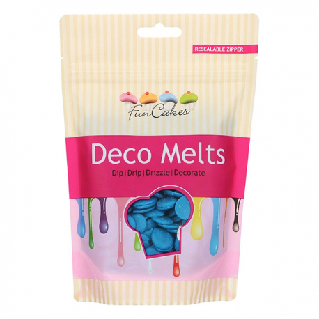 FUNCAKES DECO MELTS BLU 250gr