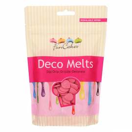 FUNCAKES DECO MELTS ROSA 250gr