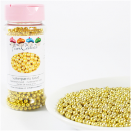 SUGARPEARLS METALLIC GOLD - Perle di zucchero Oro Metalizzato 80gr.
