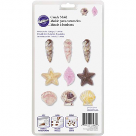 CANDY MOLD "CONCHIGLIE" - Stampo per caramelle, cioccolatini e lecca lecca