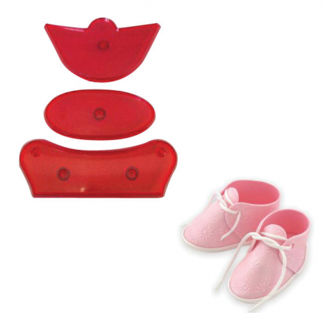JEM CUTTER SCARPINA BEBE' - SET 3 PZ.