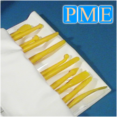 PME SET 14 PEZZI MINI MODELLING TOOLS - Strumenti per decorazioni fondente e marzapane