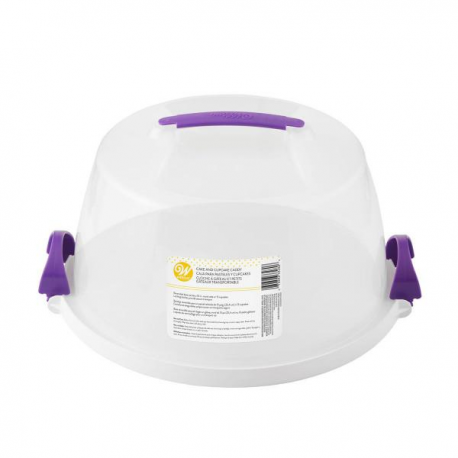 PORTA TORTA WILTON TONDO CON BASE REVERSIBILE ø32,5cm