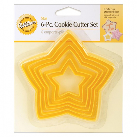 SET 6 PZ. TAGLIAPASTA WILTON STELLE