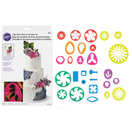 SET CUTTER PER FIORI WILTON 28 Pezzi