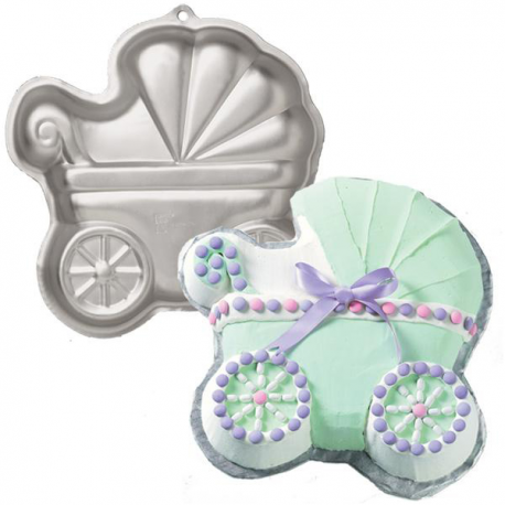 STAMPO IN ALLUMINIO CARROZZINA WILTON 28x5cm