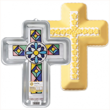 STAMPO IN ALLUMINIO CROCE WILTON 35x28cm