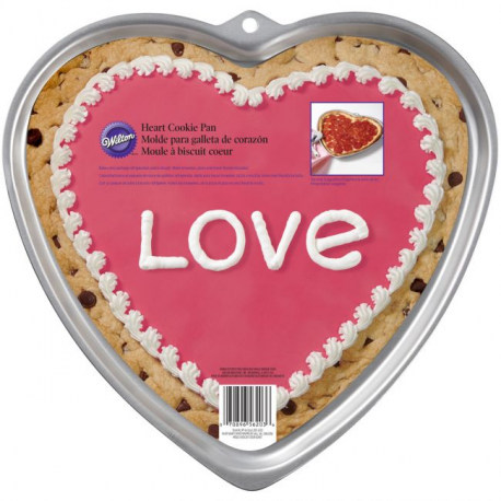 TEGLIA PER CROSTATA FORMA CUORE WILTON 28cm