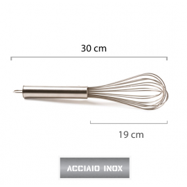 FRUSTA IN ACCIAIO INOX - 30cm