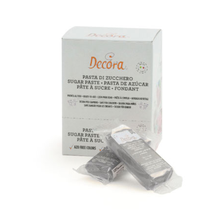 PASTA DI ZUCCHERO ARGENTO 100g DECORA