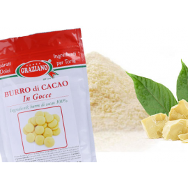 BURRO DI CACAO IN GOCCE 100gr