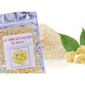 BURRO DI CACAO IN GOCCE 50gr