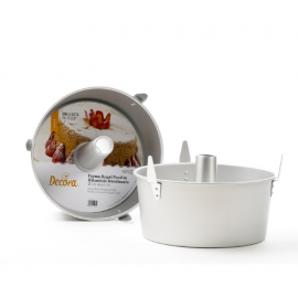 STAMPO ANGEL FOOD GRANDE (chiffon cake) IN ALLUMINO ANODIZZATO ø 25cm x 10h
