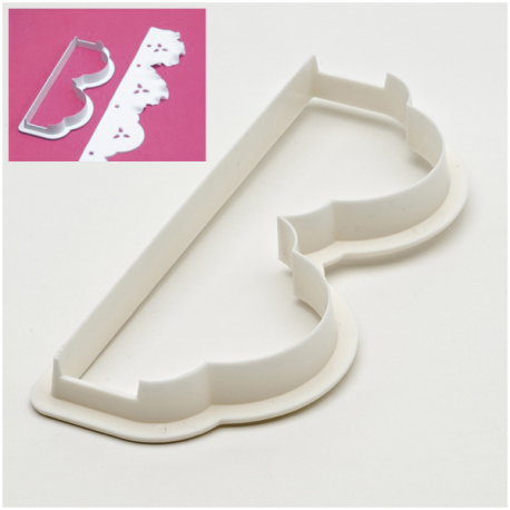 CUTTER FONDENTE - Flounce Frill - 15 cm