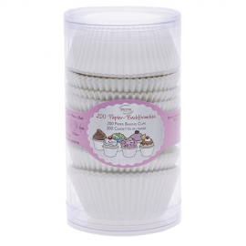PIROTTINI CUPCAKES-MUFFIN Maxi confezione BIANCHI PZ.200 - Diametro base 5cm