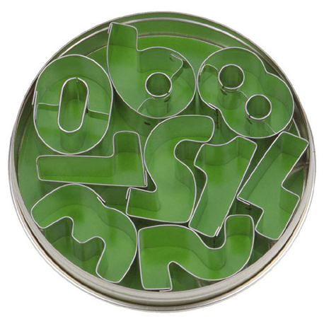 SET TAGLIAPASTA 9 PZ. NUMERI 3,5cm