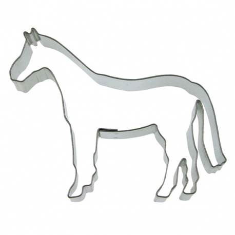 TAGLIAPASTA ANIMALI - CAVALLO 8 cm acciaio inox - Horse