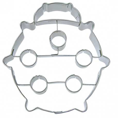 TAGLIAPASTA ANIMALI - COCCINELLA 7 cm acciaio inox - Ladybug