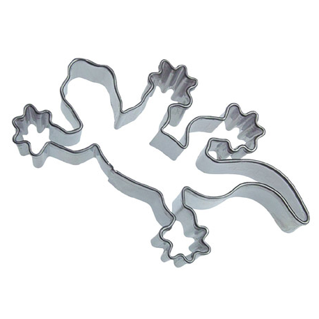 TAGLIAPASTA ANIMALI - GECO 7,5 cm acciaio inox - Lizard