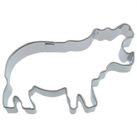TAGLIAPASTA ANIMALI - IPPOPOTAMO 7 cm acciaio inox - Hippo