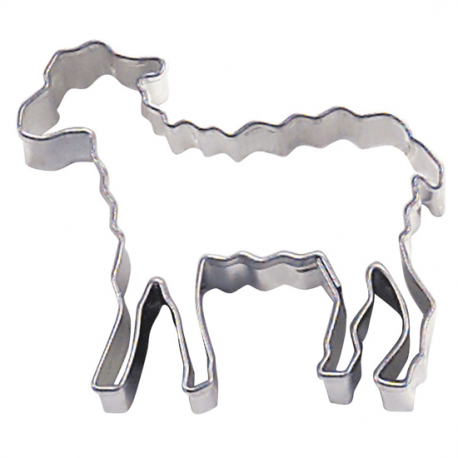 TAGLIAPASTA ANIMALI - PECORA 7,5 cm acciaio inox - Lamb