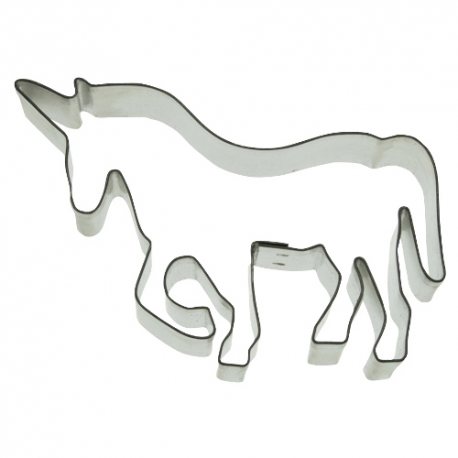 TAGLIAPASTA FANTASY - UNICORNO 10 cm acciaio inox - Unicorn