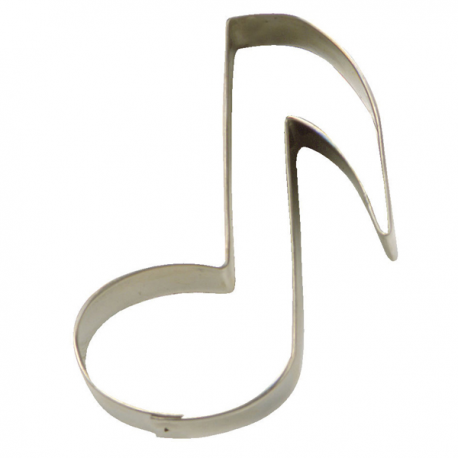 TAGLIAPASTA MUSIC - NOTA MUSICALE 7 cm acciaio inox - Note